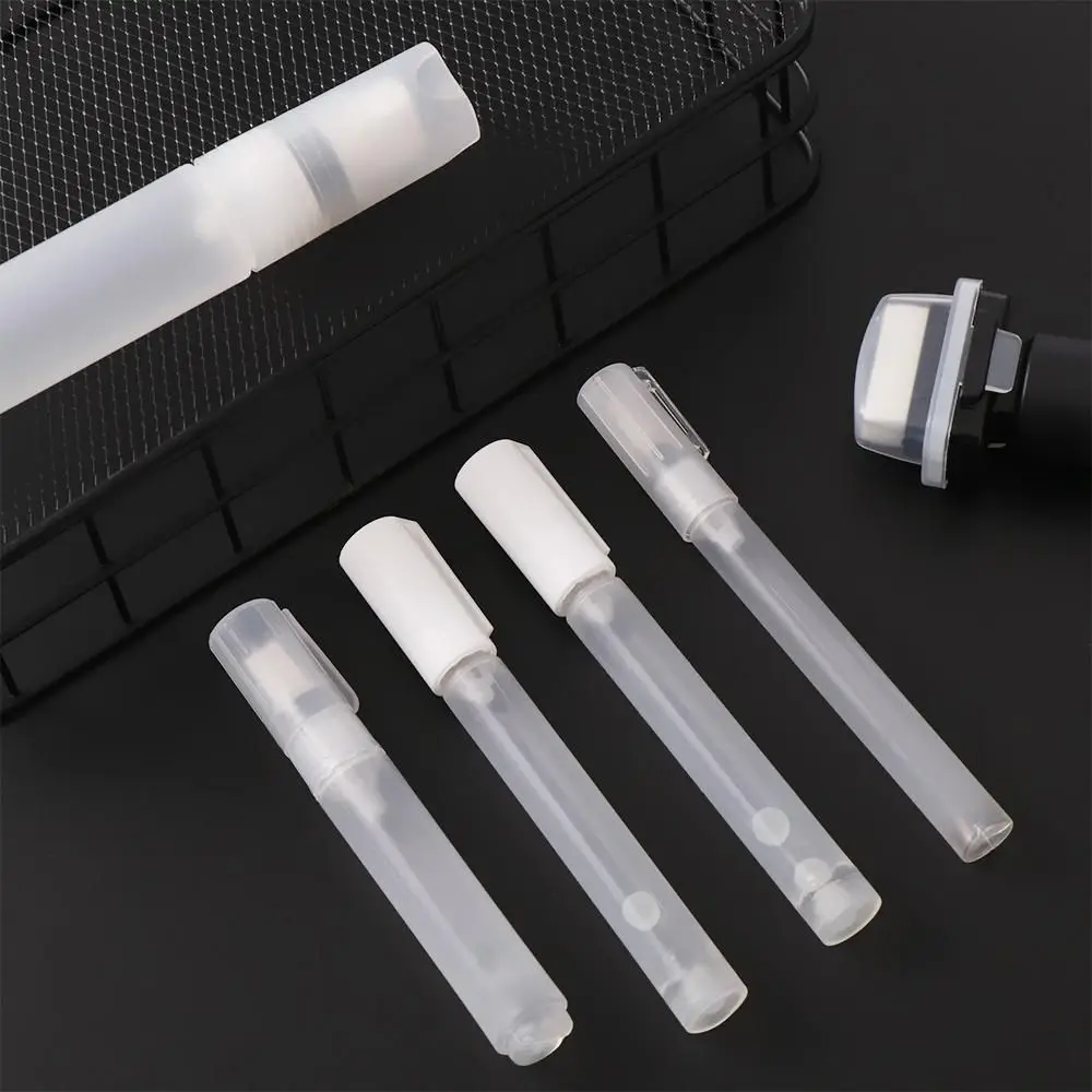 3/5/6/6.5/8/10/15/30/55mm Empty Rod white marker pens color marker pens pen marker marker pens whiteboard pens dry erase markers Refillable ink Paint Pen Accessories Plastic Transparent Liquid Chalk Marker