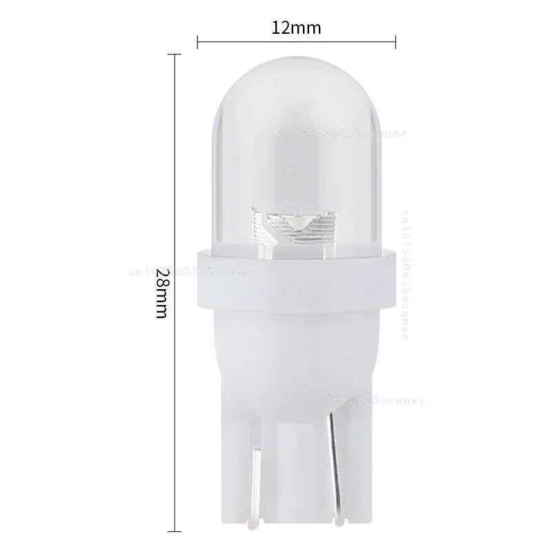 10/30Pcs Car Lights T10 LED Bulbs Car Dome Reading Lights Clearance Light Parking Bulb Wedge Side Bulbs Lamp White LED 12V