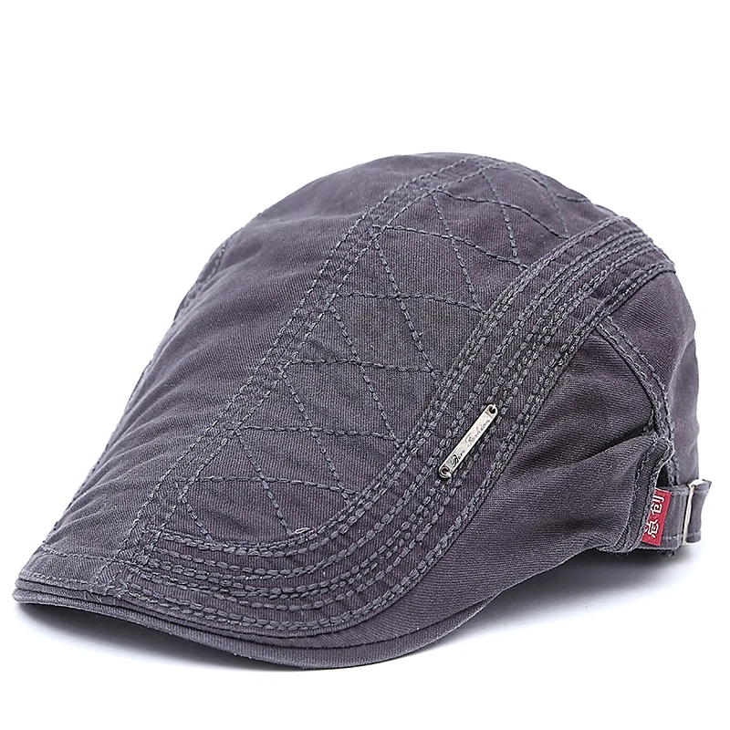 Cotton Beret Hats for Men Women Summer Flat Cap Male Vintage Casquette Caps Fall Berets for Auntumn Winter beret hat woolen beret