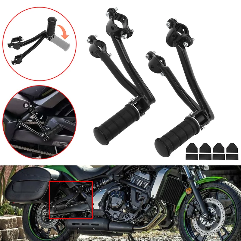 MotorcycleRearFootRestsPegsPedalPassengerFootpegsMounting