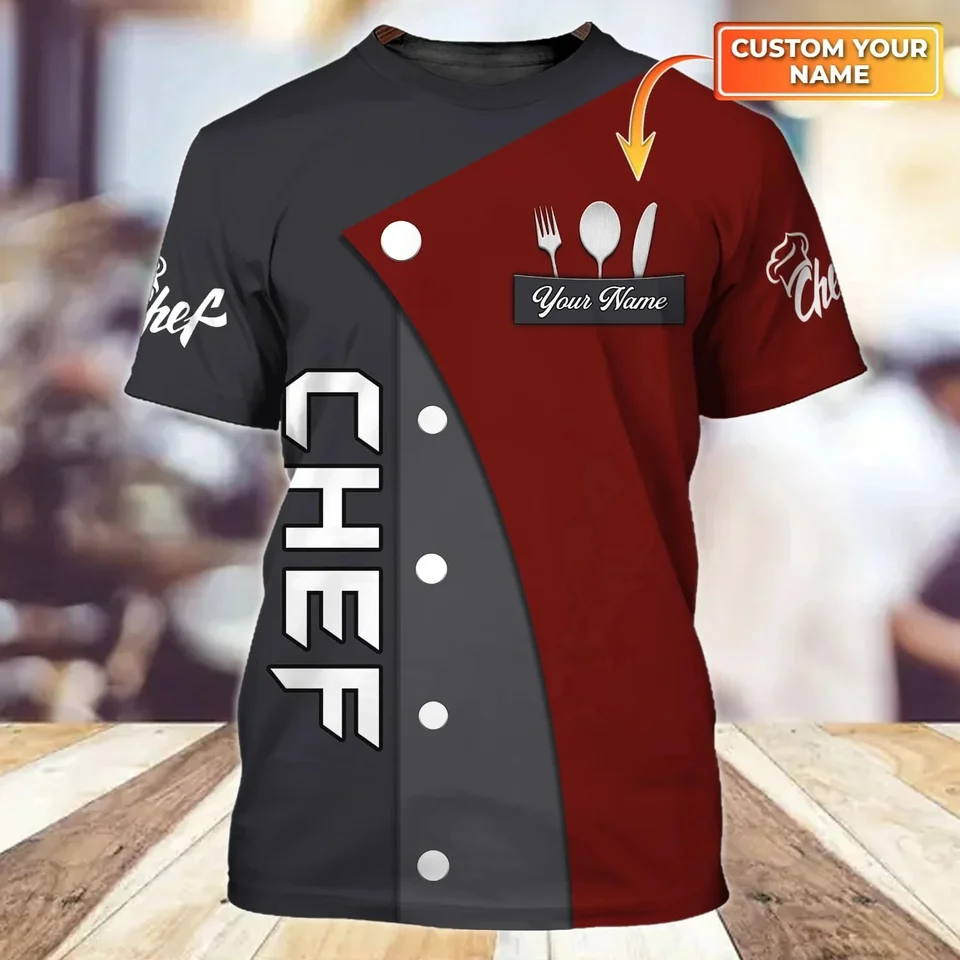 Nascido para t-shirt do mestre cozinheiro Chef feminino