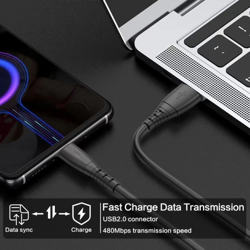 USB Type-C 충전 케이블 고속 충전 데이터 코드 고속 충전 데이터 라인 A0NB