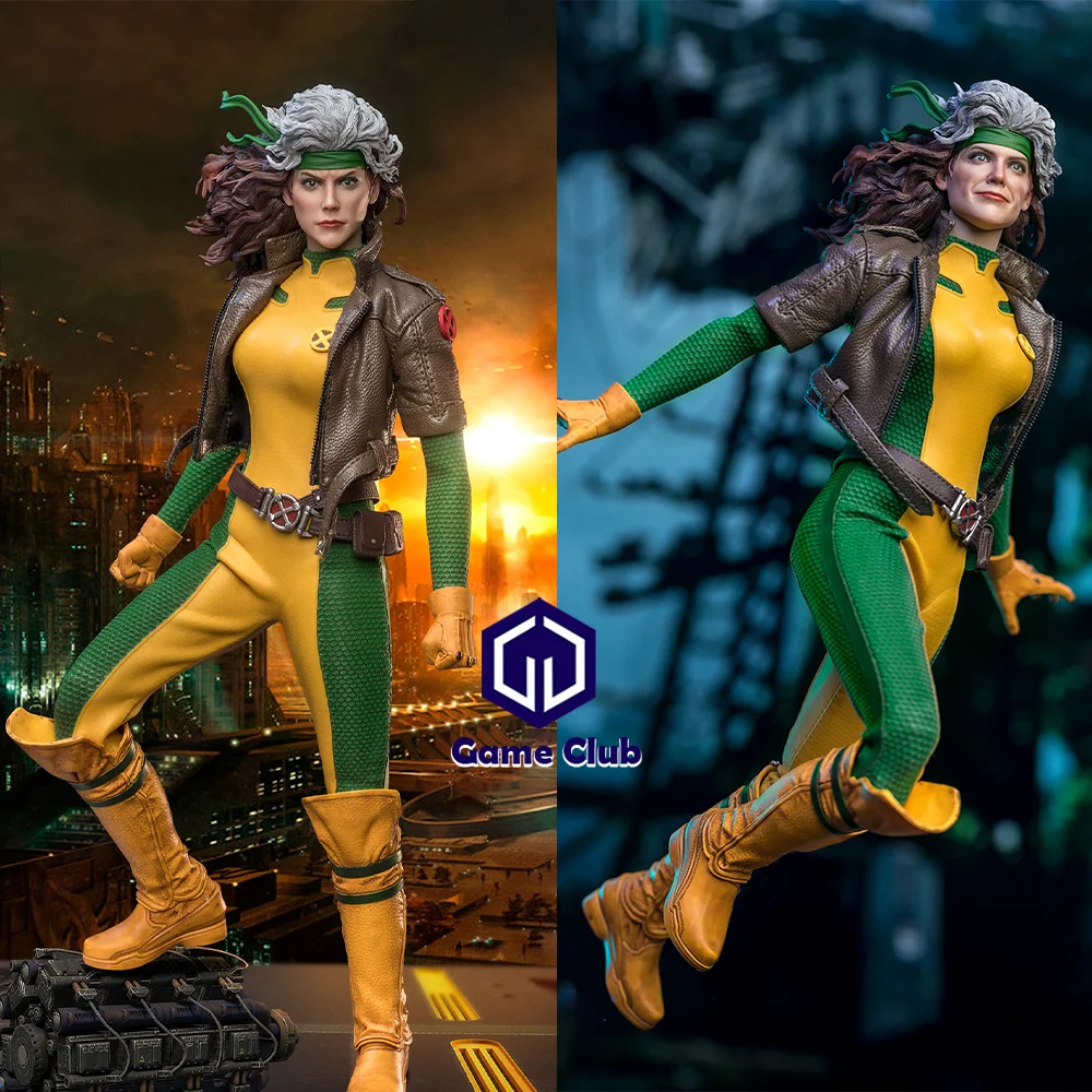 

Soosootoys SST-042 1/6 женщина Rogue Анна Мари X мужчины двойная голова резьба боевой костюм модель полный набор игрушек 12 дюймов фигурки тела