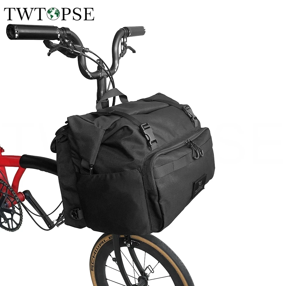 TWTOPSE 27.5L Folding Bike Bag For Brompton Bicycle Borough Roll