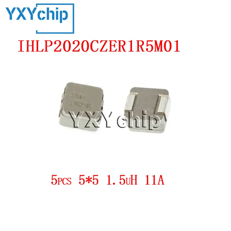 

5 шт. 5*5 1,5 мкГн 11a Smd, промышленные источники питания из сплава ihlp20czer1r5m01 5X5, встроенная Литой Катушка высокого тока, новый оригинал