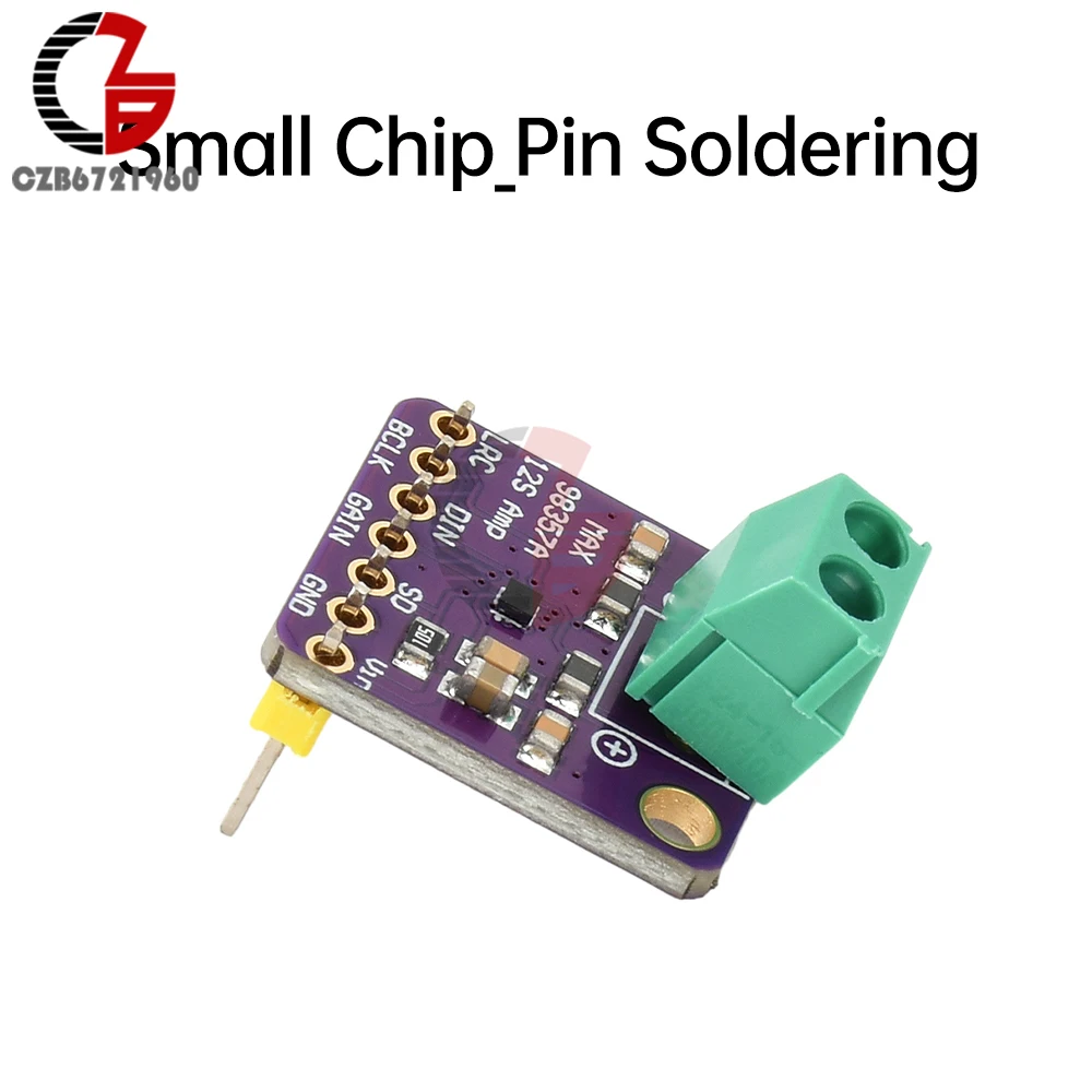 【New arrival】 MAX98357 I2S Audio Amplifier Module Class D Amplifier Decoder Module Filterless Audio Board for Raspberry Pi ESP32.