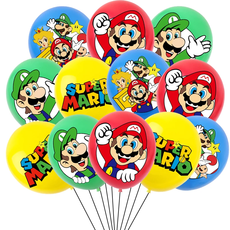 Super Mario Bros Drinking Straws Anime Birthday Party Decoration for Kids  Boy Girl Cartoon Baby Shower Party Wedding Supplies - AliExpress