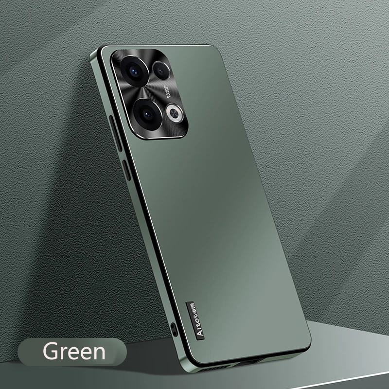 Sleek Metal Camera Full Protection Phone Case - Shockproof & Anti-Drop Soft Edge Bumper Cover