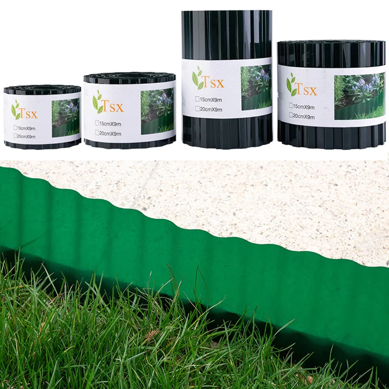 Lawn Edging Grass Lawn Edge Border Path Edging Fence Outdoor Decor DIY Flexible Edging Border Fence Gardening Landscapes Decoration