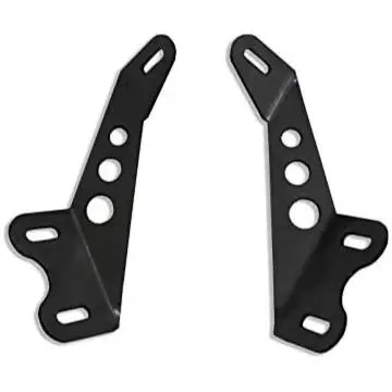

20 Inch LED Work Lights Bar Pillar Steel Hood Mounting Brackets Holder Fit for 07-17 JK
