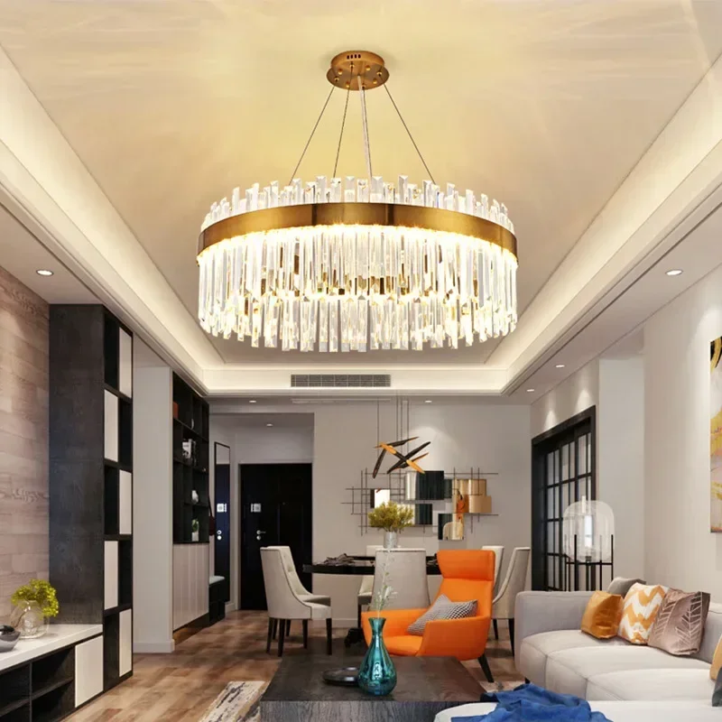 LED Chandelier Ceiling Chandelier Art Lighting Fixtures Luxury Crystal Ceiling Pendant Light