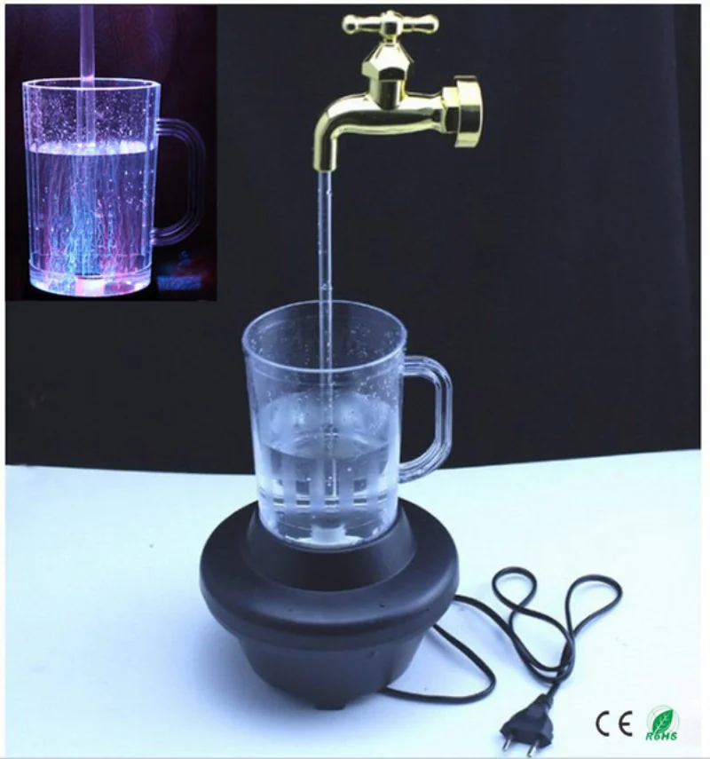 

Magic Faucet Running Lights Festival Gift Colorful Magic Colorful Faucet Kettle Lghts Water Column Led Lights Magic Lights