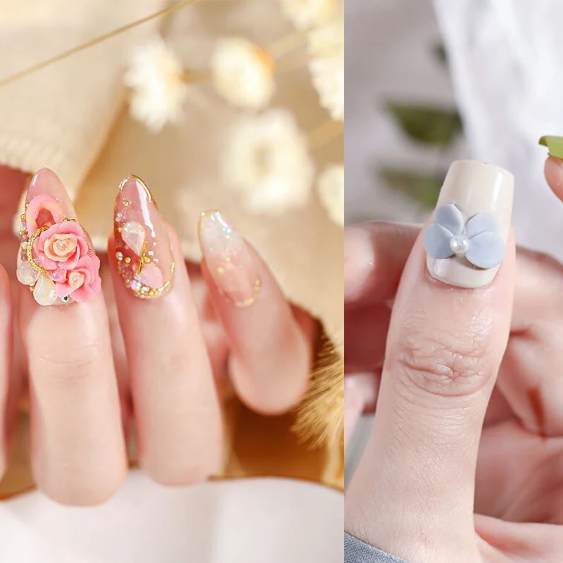 Gel per Unghie Scultoreo in 12 Colori, Gel UV 3D Effetto Plastilina, Smalto Creativo per Nail Art Fai-da-Te, Gel Rimovibile per Rilievo 3D - immagine 6