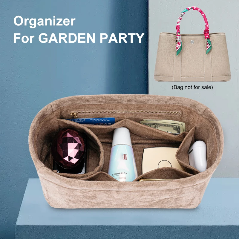 Suede Plush Purse Organizer Insert Suitable For Herm Garden Party 30 36  Package Liner Inner Bag Hermes Bag Inner Bag - AliExpress