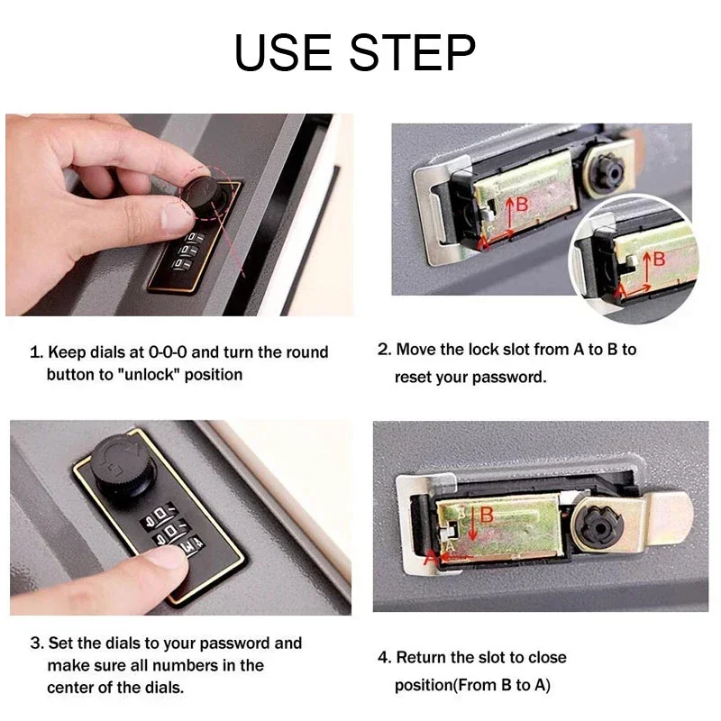 Home Safe High Quality Secret Book Hidden Safe Safe Money Bank Coin Bank Cash Box Money Box Metal Steel Simulation Classic Books