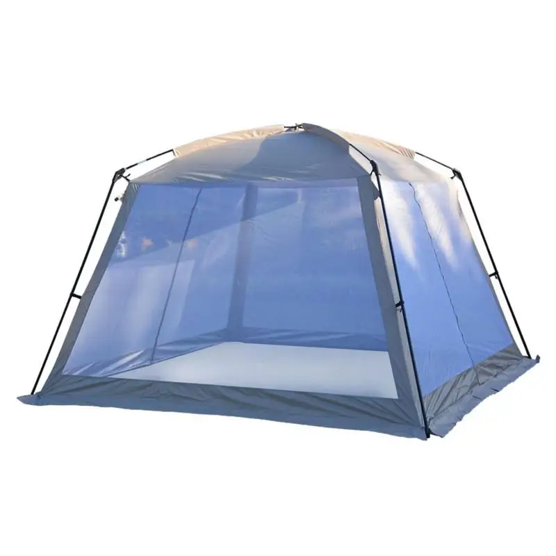 

Tent With Screen Mesh Sun Protection Canopy Tent With Screen Portable Waterproof Pergola Mesh Tent With Zipper Mesh Door For
