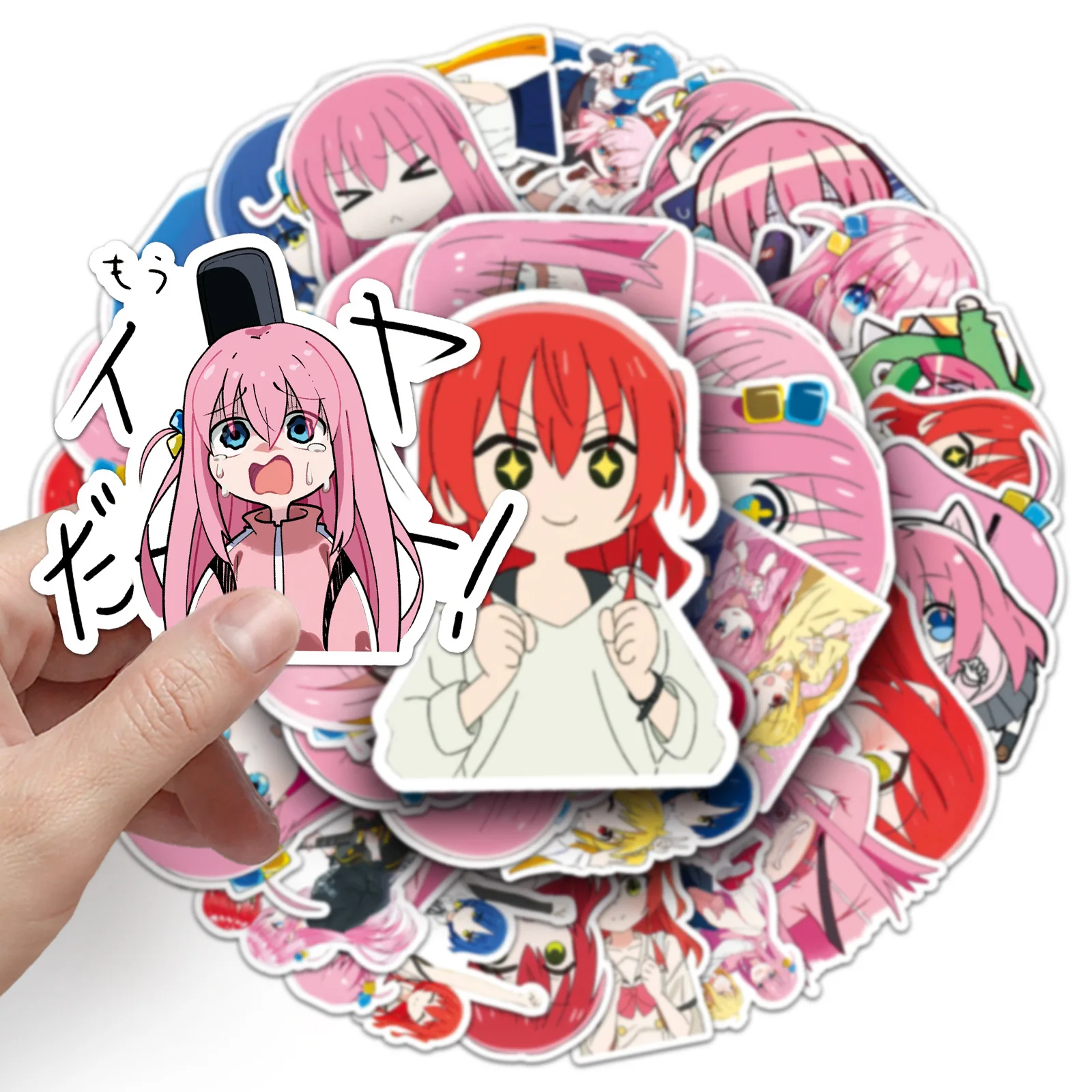 BOCCHI THE ROCK Creative Aesthetic Sticker Set - 50PCS