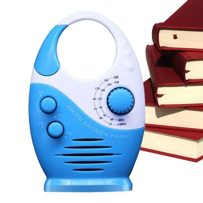Waterproof-Radio-Waterproof-AM-FM-Radio-Inside-Or-Outside-Shower-Radio ...