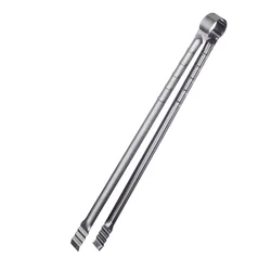 Extra-Long Stainless Steel Outdoor Grilling and Cooking Tongs (45cm) (45cm)