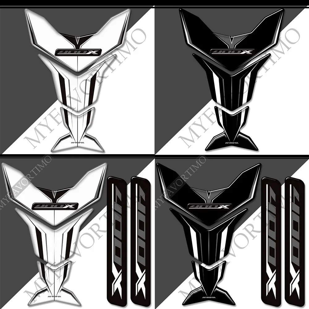 

For Honda CB400X CB 400 X 400X Tank Pad Stickers Decal Protector Fairing Fender Emblem Logo