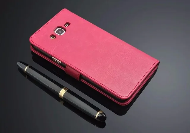 Premium Flip Wallet Genuine Leather Case Cover
