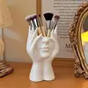 a1PCS Creative Human Body Art Styling Office Supplies Desktop Multifunctional Storage Pen Holder Makeup Brush Holder Decoration 3