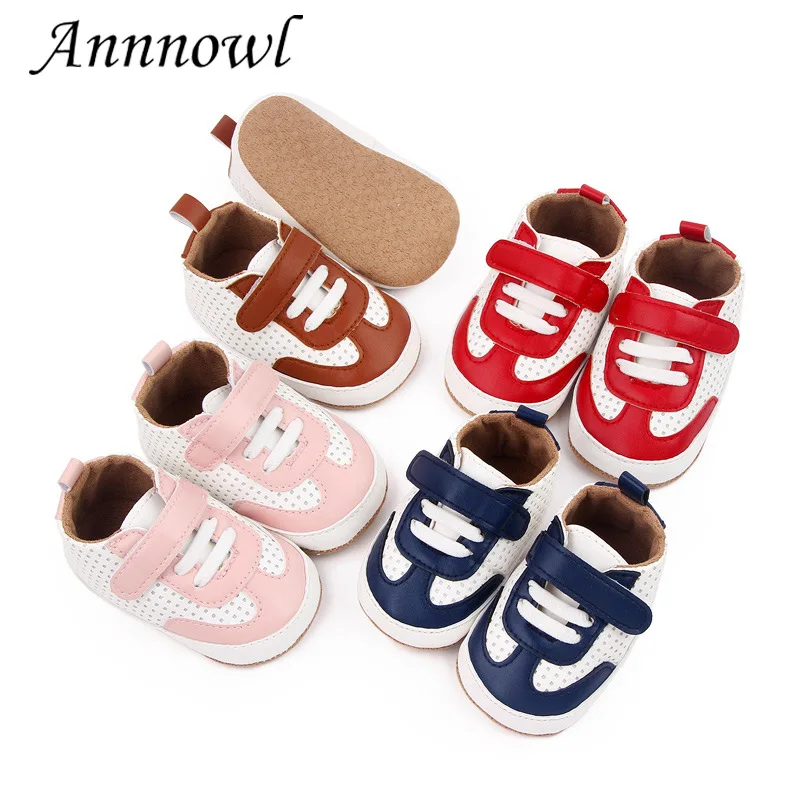 

Fashion Brand Baby Boy Sports Sneakers Infant Crib Shoes Tenis Toddler Soft Sole Leather Moccasins Newborn Footwear for 1 Year