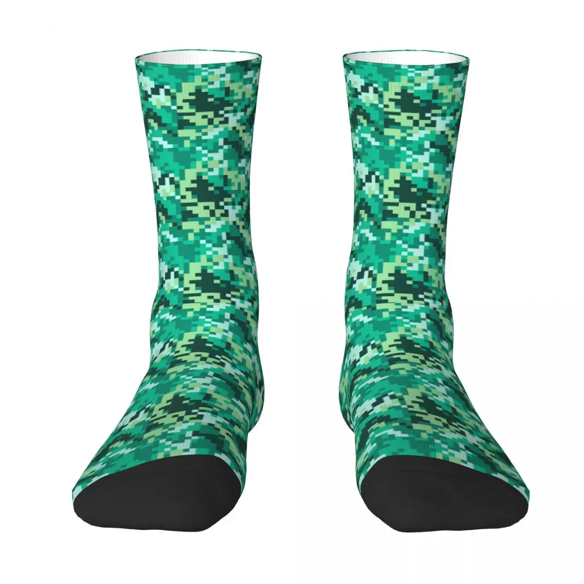 

American Flag USA Camo Camouflage Military Sock Socks Men Women Polyester Stockings Customizable Sweetshirt