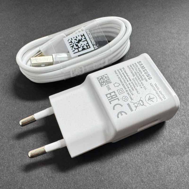 High-Speed Samsung USB Power Adapter with 15W Fast Charging Type-C Cable