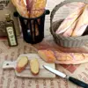 NEW Handmade 1/6 Scale Dollhouse Miniature Baguette Simulation Toys Mini Clay Bread for Blyth OB11 BJD Kitchen Accessories 3