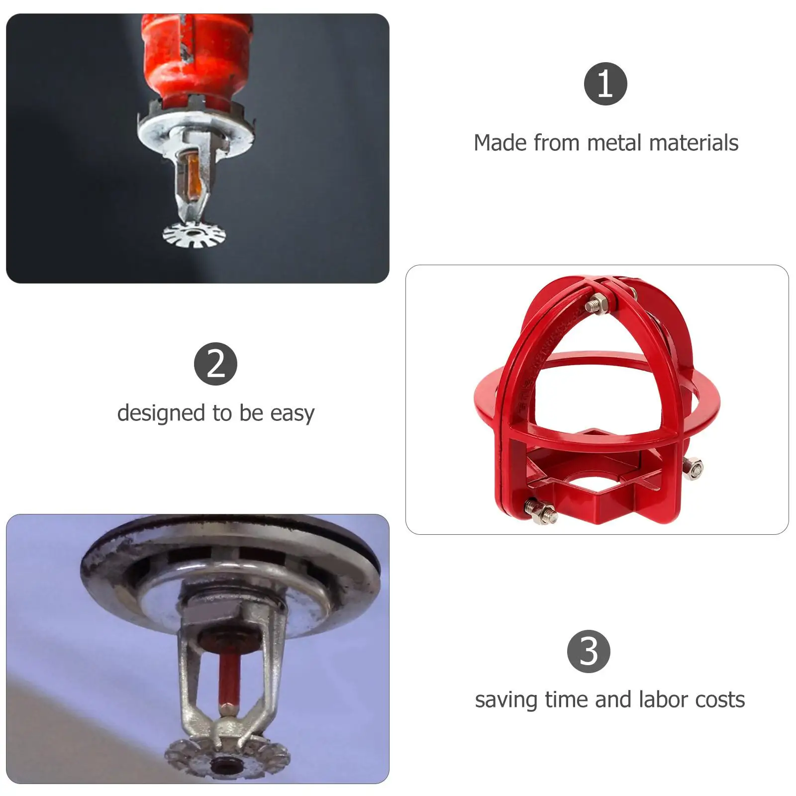 Sprinkler Protection Head Protective Covers Interior Guard Weatherproofing