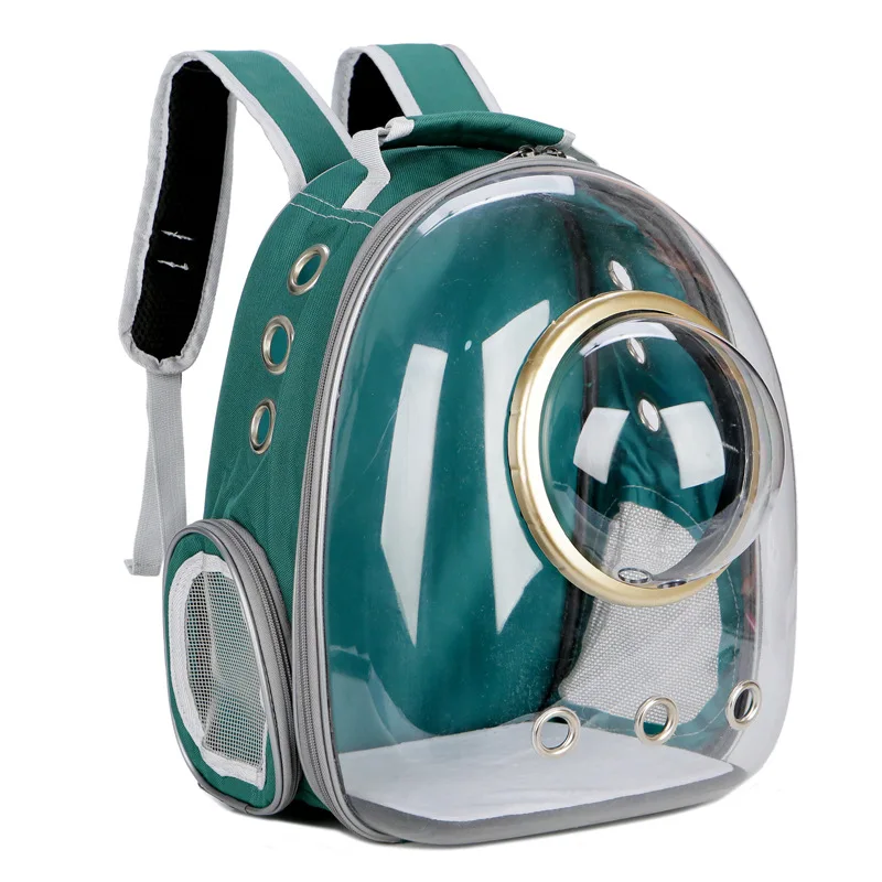 Astronaut Window Bubble Carrying Travel Bag Breathable Space Capsule Transparent Pet Carrier Bag Dog Cat Backpack pet backpack