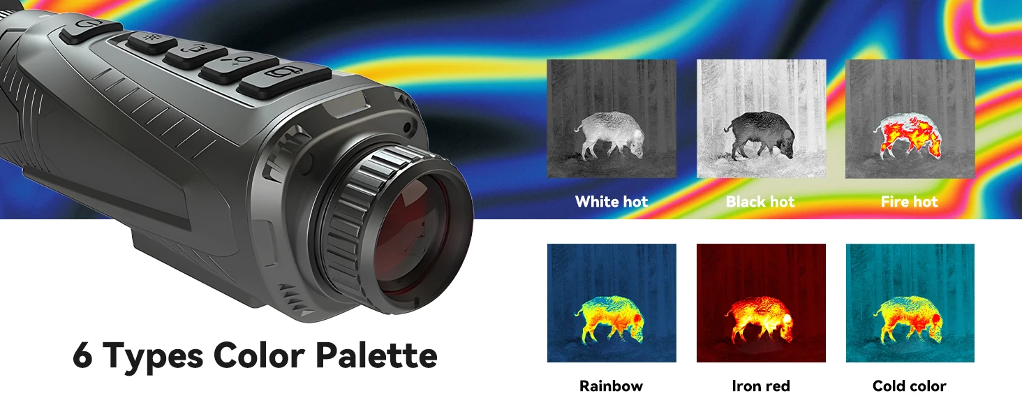 Thermal Vision Monocular for Hunting 384x288 25Hz Heat Vision IR Thermal Vision