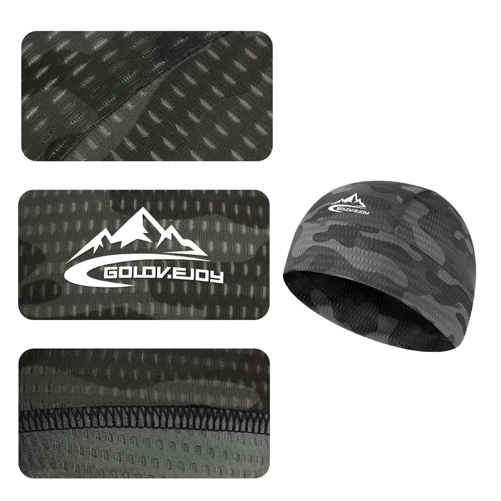 Breathable Mesh Cycling Helmet Inner Caps Anti-Sweat Hat Thin Bike Racing Ski Under Helmet Lining Caps Mesh Cycling Inner Hat cycling caps cycling hat cycling hats