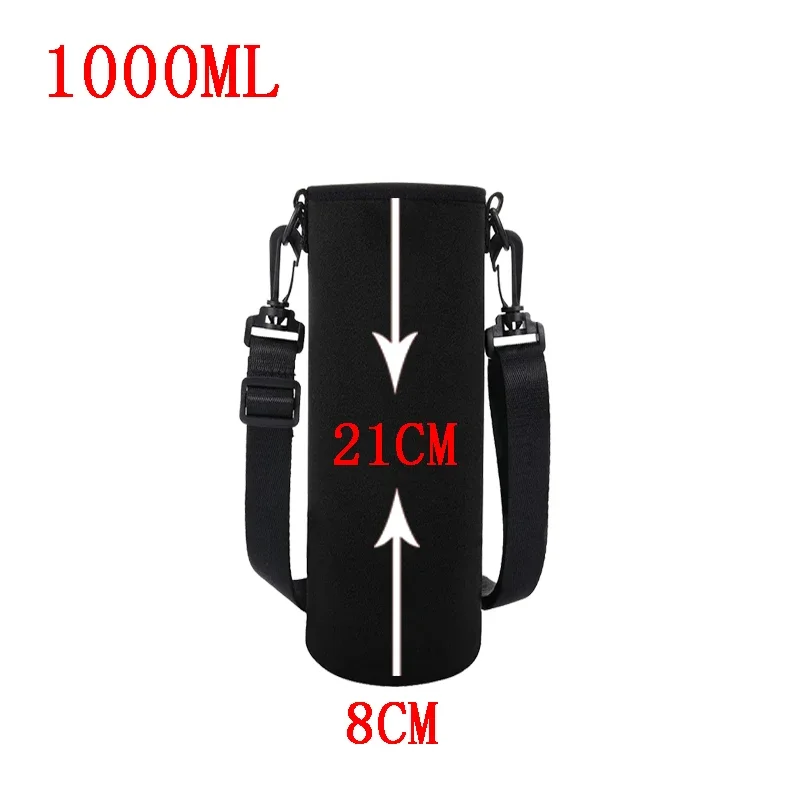 Insulated Neoprene Sports Water Bottle Holder Sleeve