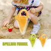 creative Beach Overflow Funnel Kids Sand Castle Building Beach Toys Sand & Water Mixing Spilling Funnel Beach Toys For Children 3