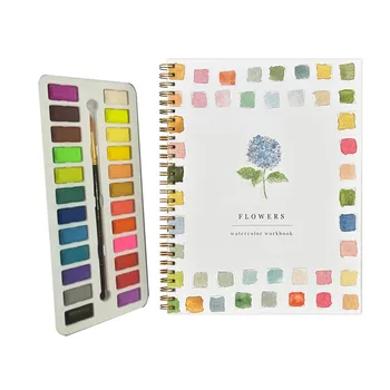 New Watercolor Workbooks, Beginner Friendly Birds Watercolor Workbooks, Water Color Book For Kids Adults Teens 5