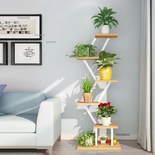 Multi-Layer Iron Plant Stand 4