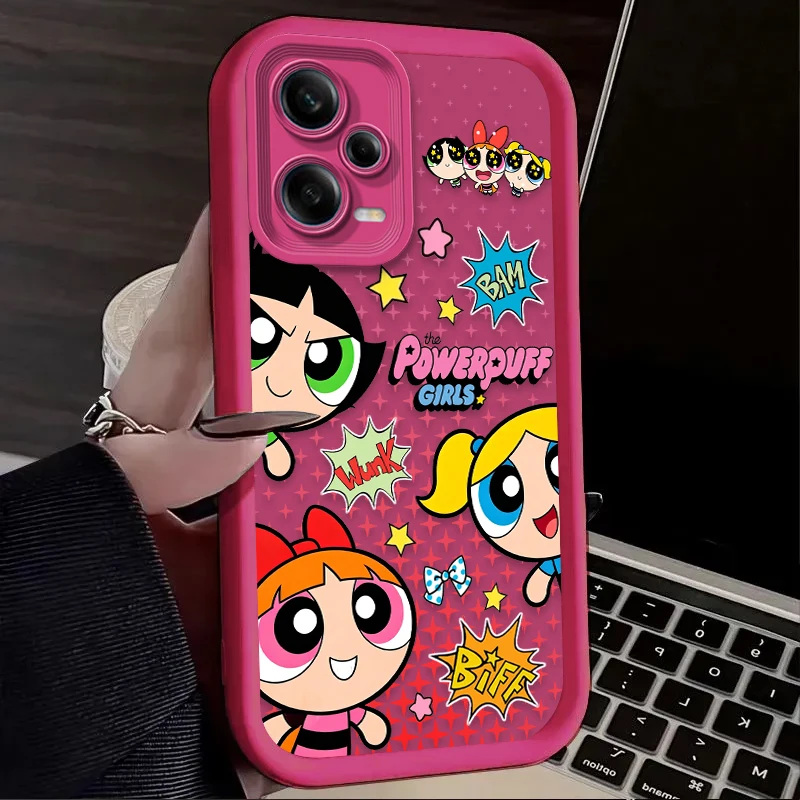 Adorable Powerpuff Girls Soft Phone Case