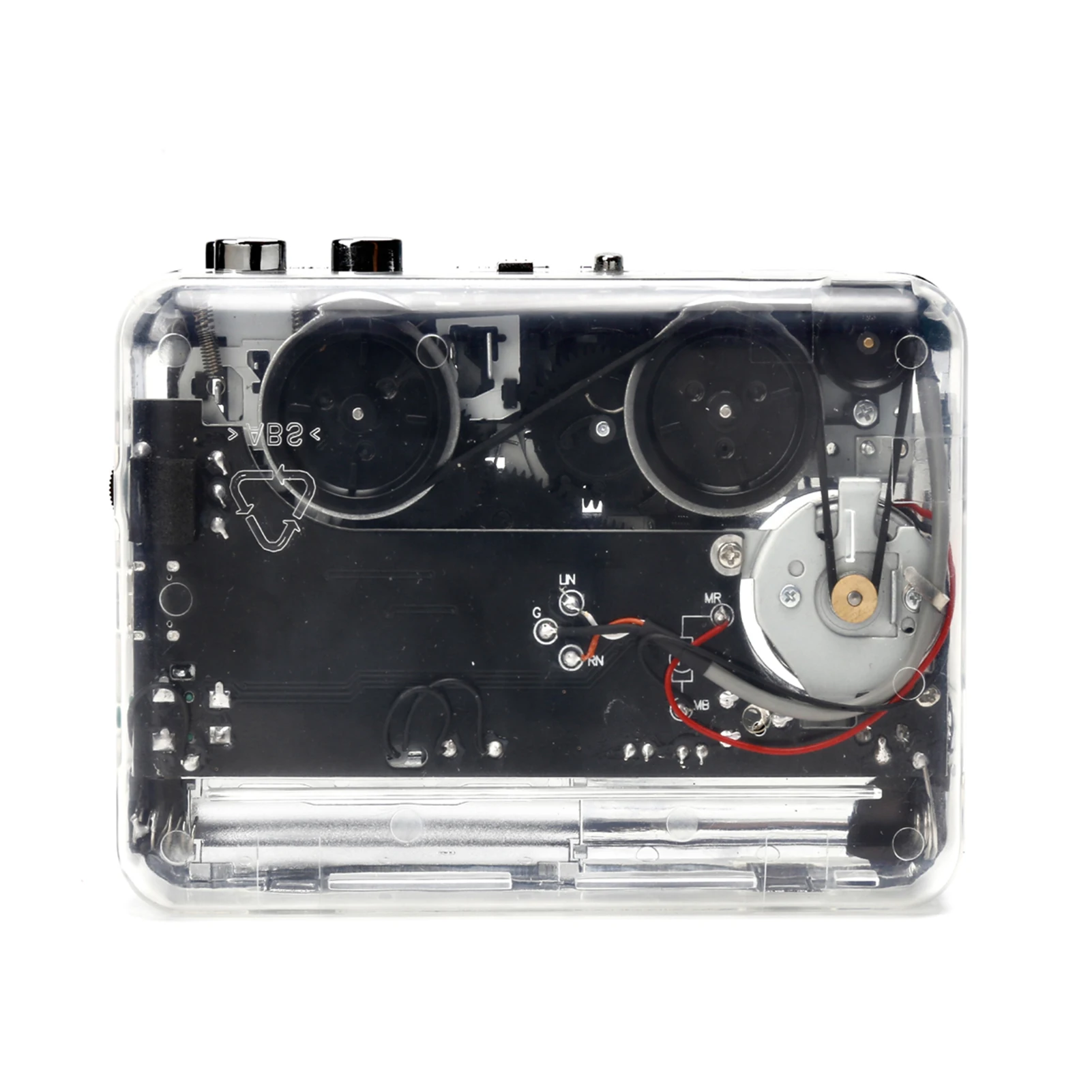 Cassette Player TON010 Portable Tape Recorder To Mp3 Full Transparent Shell USB Capture To MP3