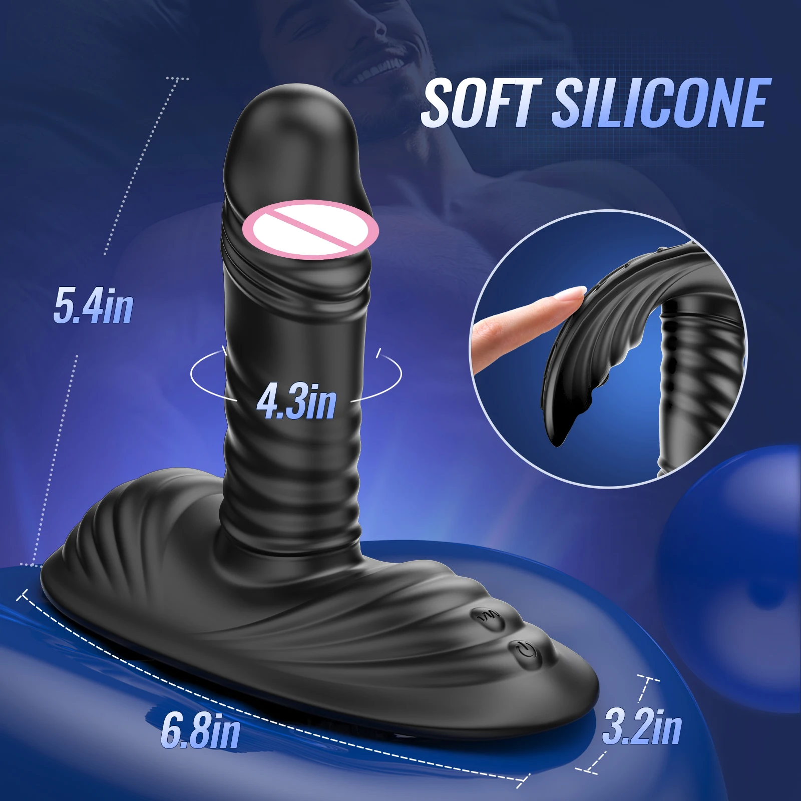 8-in-1 Vibrating Dildo 5