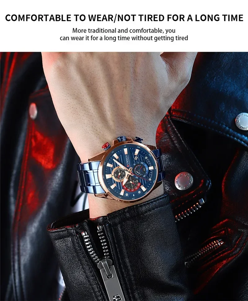 Curren 8415 Men's Watch description image 3