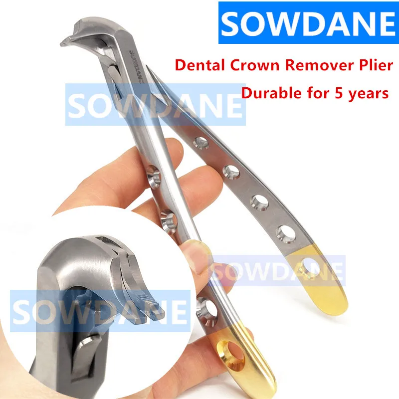 Dental Crown Spreader Forcep Tooth Crown Remover Plier Dental Implant Instrument Dental Removing