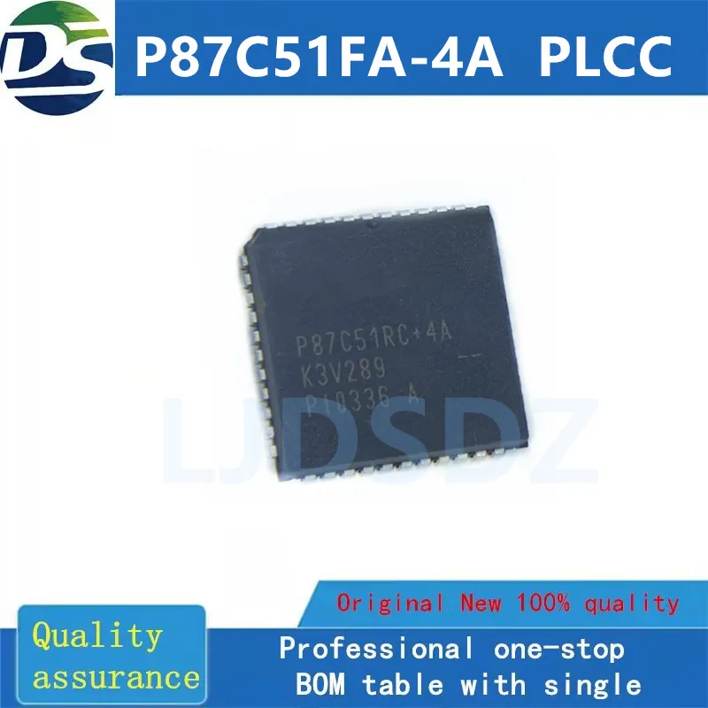

1 шт./лот P87C51FA-4A PLCC, новый товар в наличии