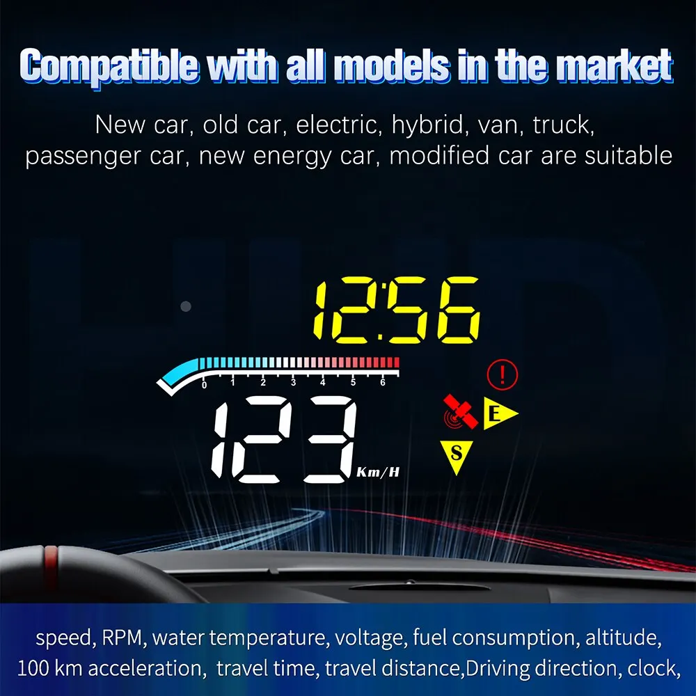 M17 ڵ HUD  ÷, OBD GPS ӵ,  , ڵ  ׼
