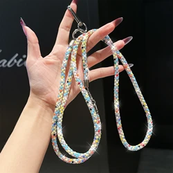 Versatile 3 - in - 1 Crossbody Chain Phone Strap with Removable Water Cup Holder (Multicolored)