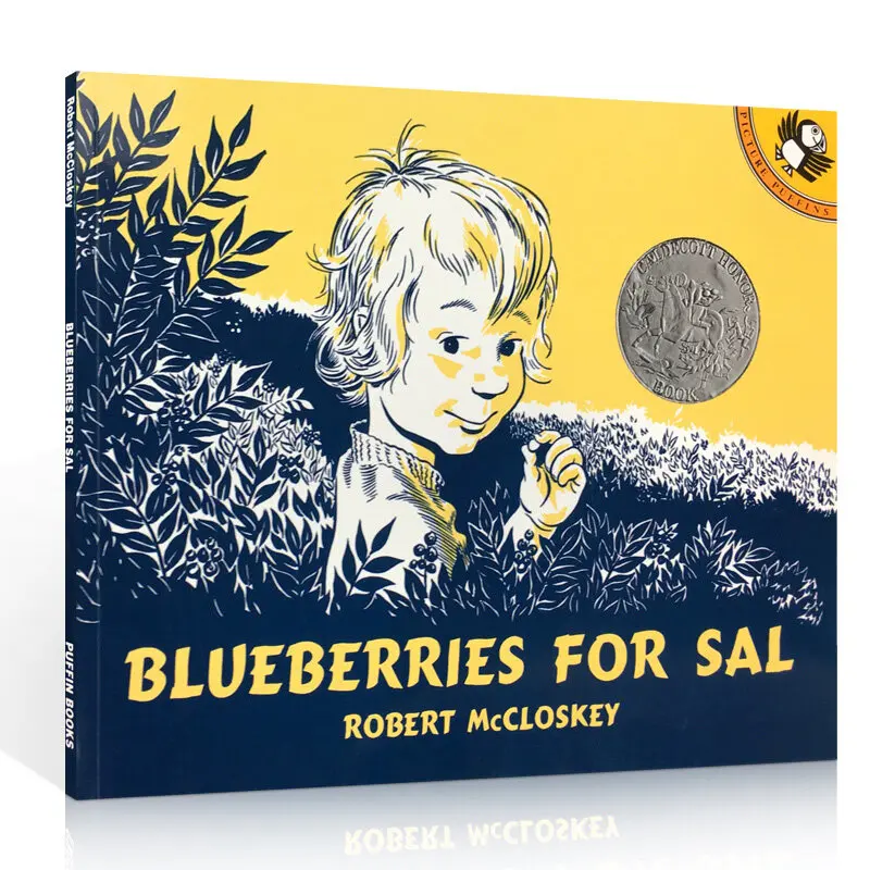 

Milu Original English Caldecott Medal Blueberries For Sal Picture Book Children's Gift Audio