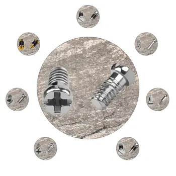 E.O.S 스테인리스강 교체용 플랫 필립스 나사, RayBan RB4263-55 프레임용 다중 옵션, 2.0x1.4x2.4mm