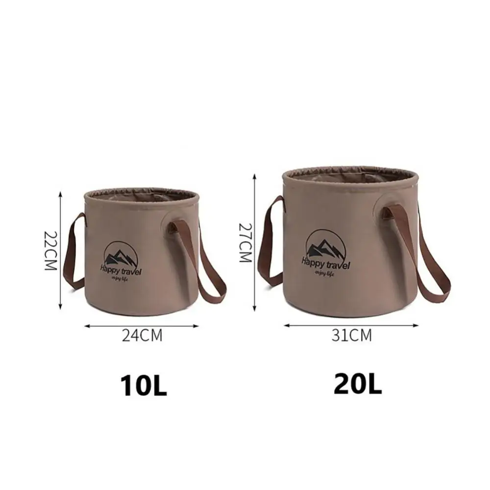 Multipurpose Travel Camping Folding Bucket Portable Household Outdoor Products Fishing Bucket Barbecue Picnic Storage Bucket