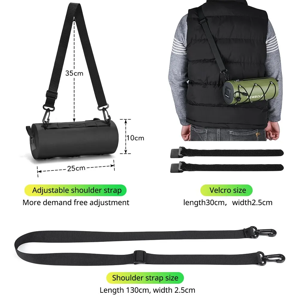 Bicycle Bag Waterproof Frame Pannier Bag Multifunction Portable Shoulder Waterproof Bike Accessorie